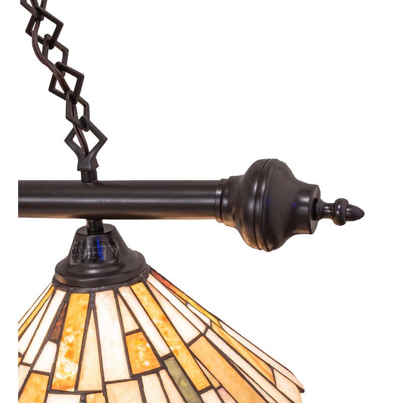 3 - Light Timeless Bronze Pool Table Lights Pendant