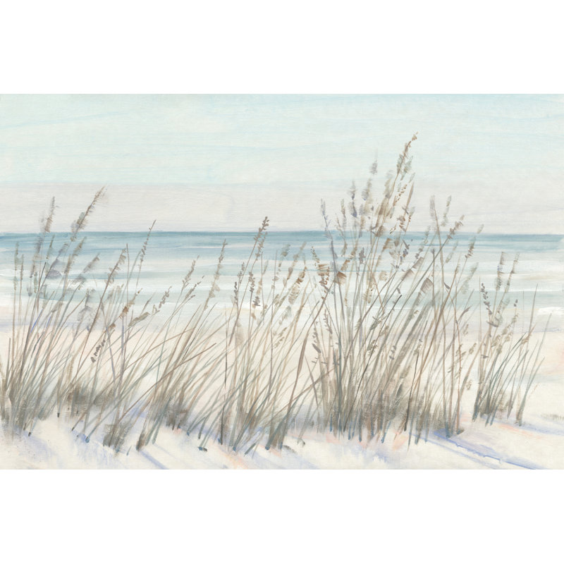 Beach Grass II, H 32 po x l 48 po, Toile tendue, Sans cadre