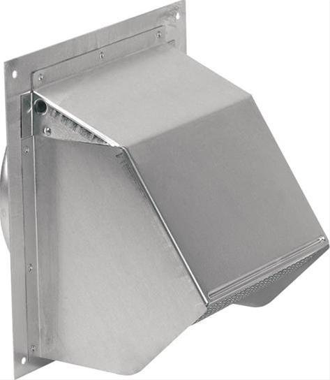 Capuchon mural en aluminium 6 po diamètre