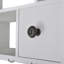 Armoire murale de cuisine en bois blanc