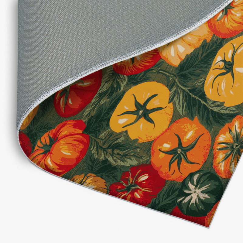 Tapis d'intérieur et d'extérieur brun Botanical, Rectangulaire 2 pi x 3 pi