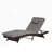 Outdoor Wicker Long Reclining  Lounge Chair Set of 2-1698292680