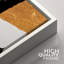 «Gold-Inspired Eye», lignes dorées et noires encadrées sur toile, 2 pièces-88315213-88315214