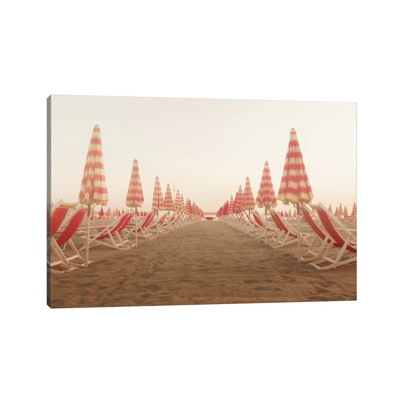 At The Beach I by Aledanda - Wrapped Canvas Print, 101.6 cm H x 66.04 cm W x 1.91 cm D