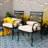 Argyri 4 - Person Patio Dining Set with Square Table , Cushions Included