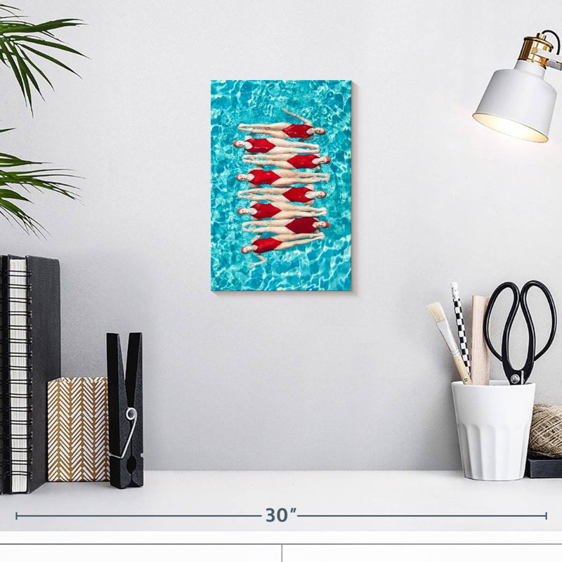 Sireci Synchronized Swimming Group, 12" H x 8" W