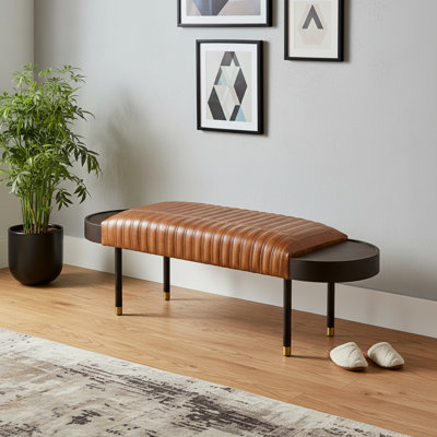 Upholstered Bench by Everly Quinn