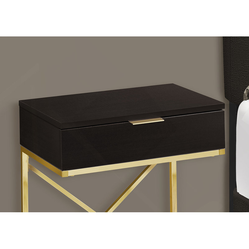 Versatile Accent Table For Living Room And Bedroom With Storage Drawer, Ideal For Lamp Placement And Contemporary Decor