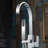 WOODBRIDGE F0061CH Contemporary Single Handle Floor Mount Freestanding Tub Filler Faucet with Hand Shower in Polished Chrome Finish. -117409497