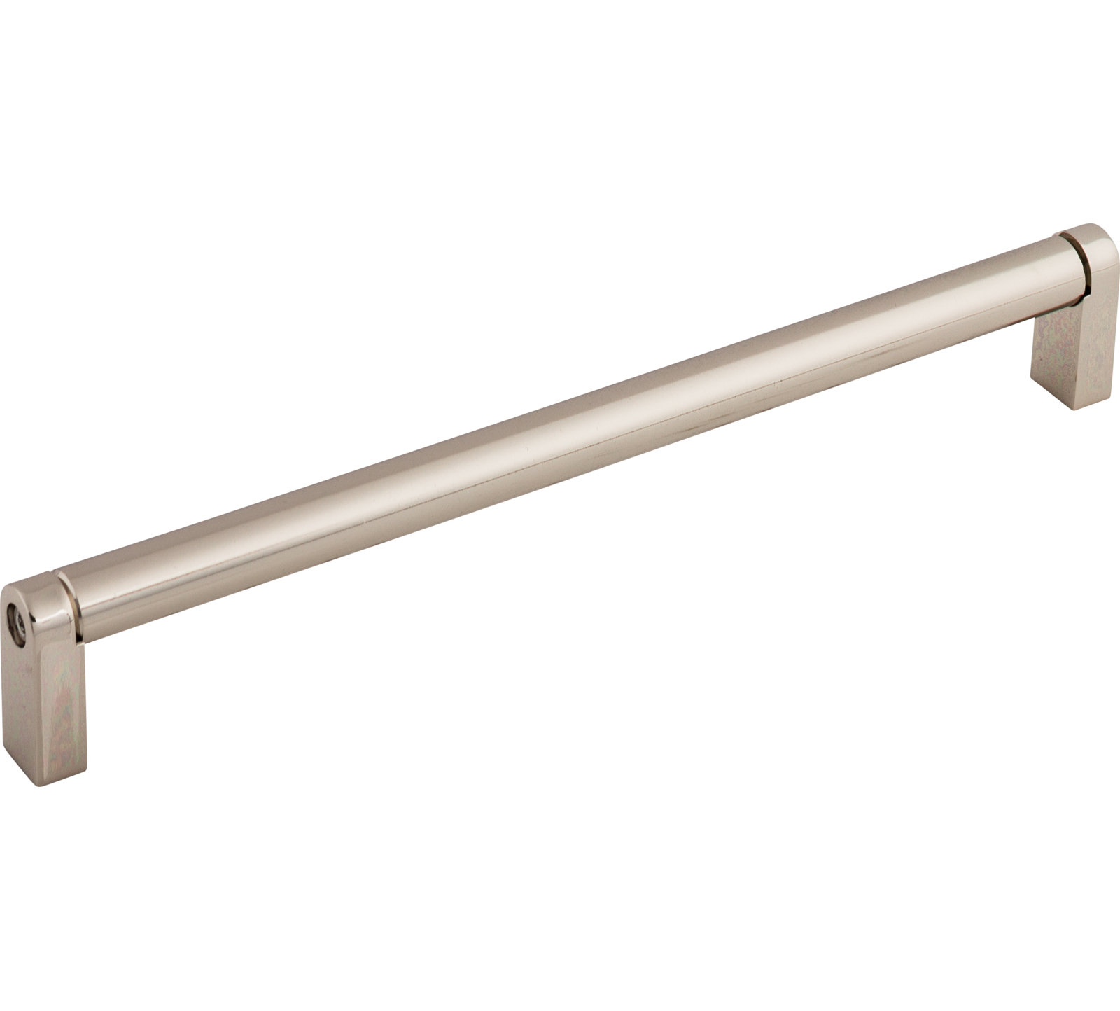 Pennington Bar Cabinet Pull, Polished Nickel, 8 13/16" Center to Center