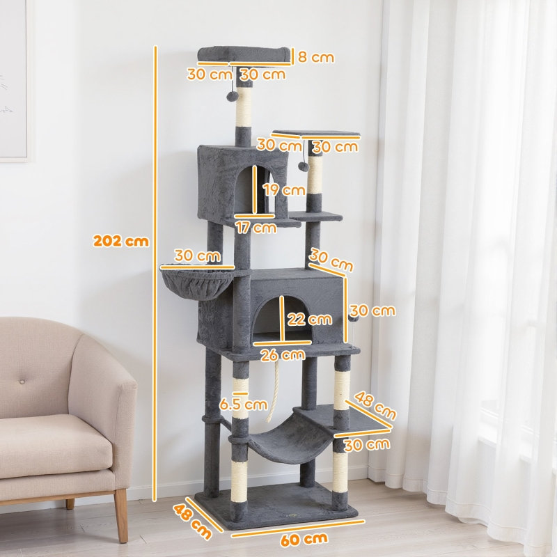 202 cm H Cat Tree / Condo