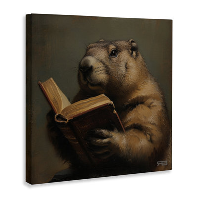 Art sur toile, livre de lecture "Groundhog" par Roozbeh Bahramali