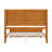Jeinny Solid Wood Low Profile Platform Bed with Matching Footboard-118944232-118944235