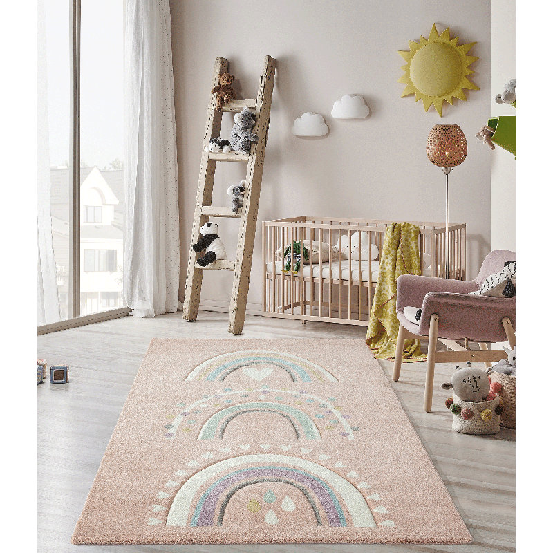 Power Loom Rose Rug, Rectangle 200 x 290cm