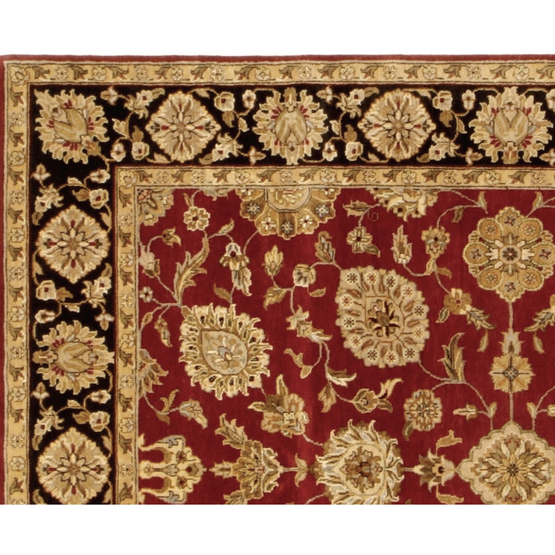 Hand Knotted Wool Oriental Indoor Rug, Rectangle 12' x 15'