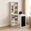 Bureau convertible mural blanc pliable, usage domestique, tablette multicouche avec tableau noir, établi pour petit ordinateur