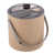 Beige / chrome poli