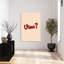 Impression d'art typographique Vino-129897647