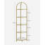 Cotaco Corner Bookcase-1622147615