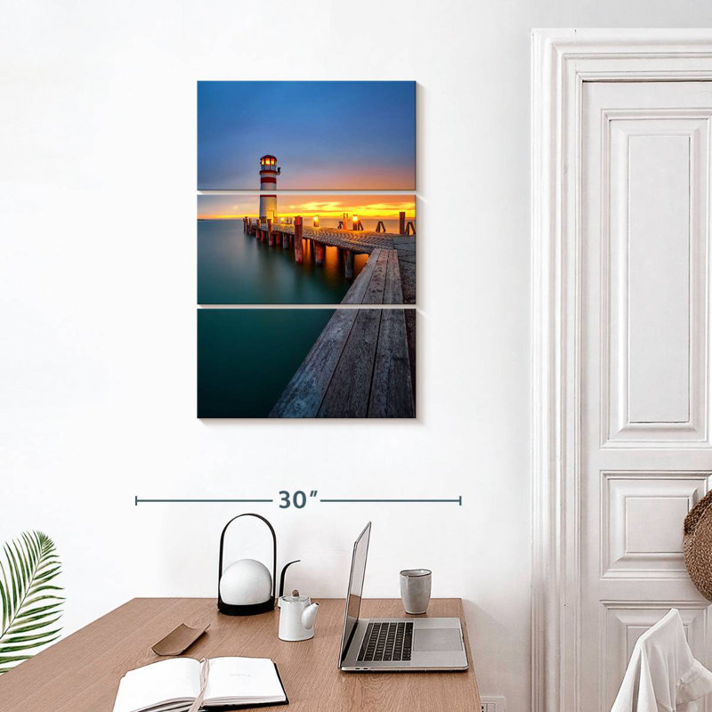Podersdorf Lighthouse Jetty, H 32" x l 20"