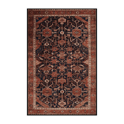Tapis brun lavable à la machine
