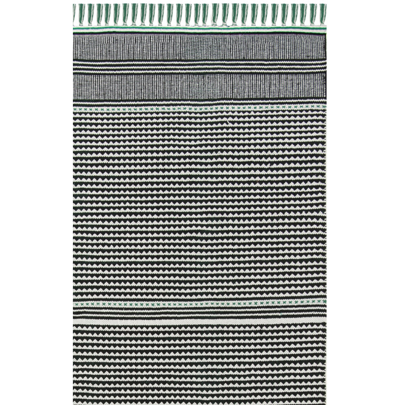 Granada Hand Woven Performance Striped Rug, Rectangle 5' x 8'