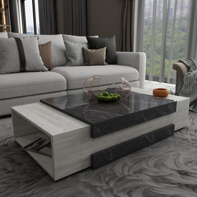 Table basse avec rangement Kibo