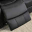 Fauteuil inclinable manuel moderne en cuir respirant avec accoudoirs et dossier rembourrés de 36,6 po de large Ethelwyn (ensemble de 2)-1559492900