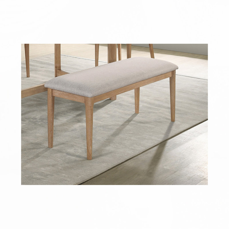 Banc rembourré