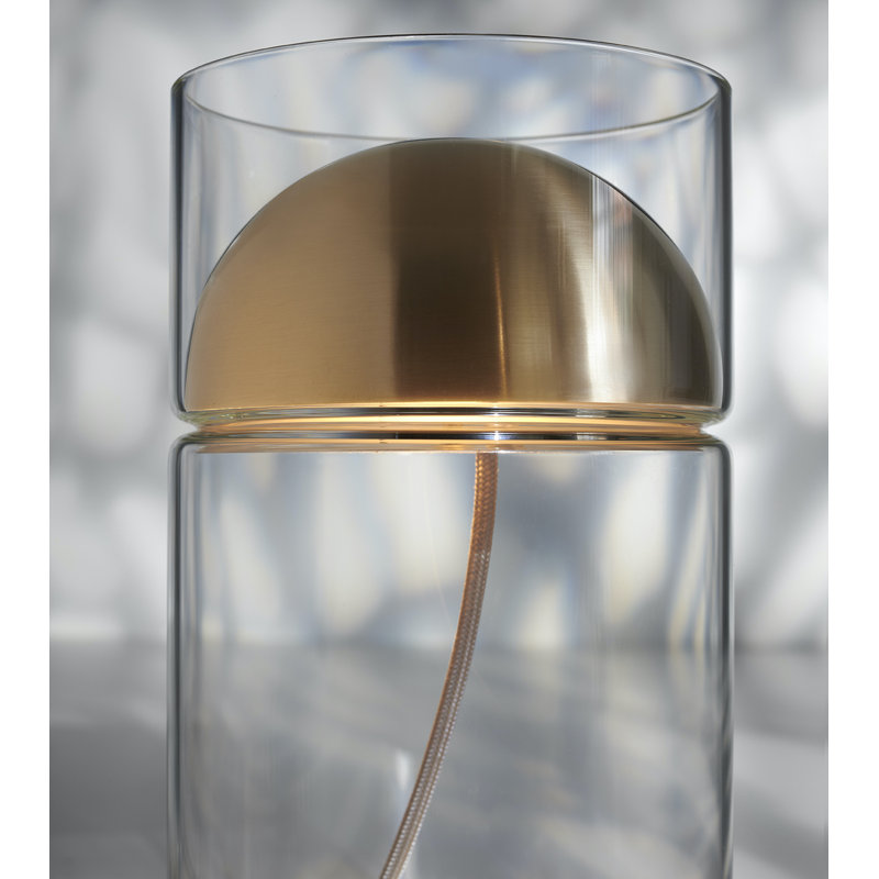 Medusa LED Table Lamp, Gold