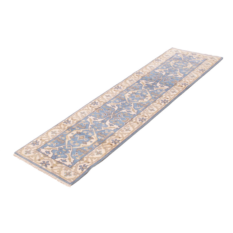 Tapis bleu royal Royal Oushak 2 pi 7 po x 10 pi 0 po