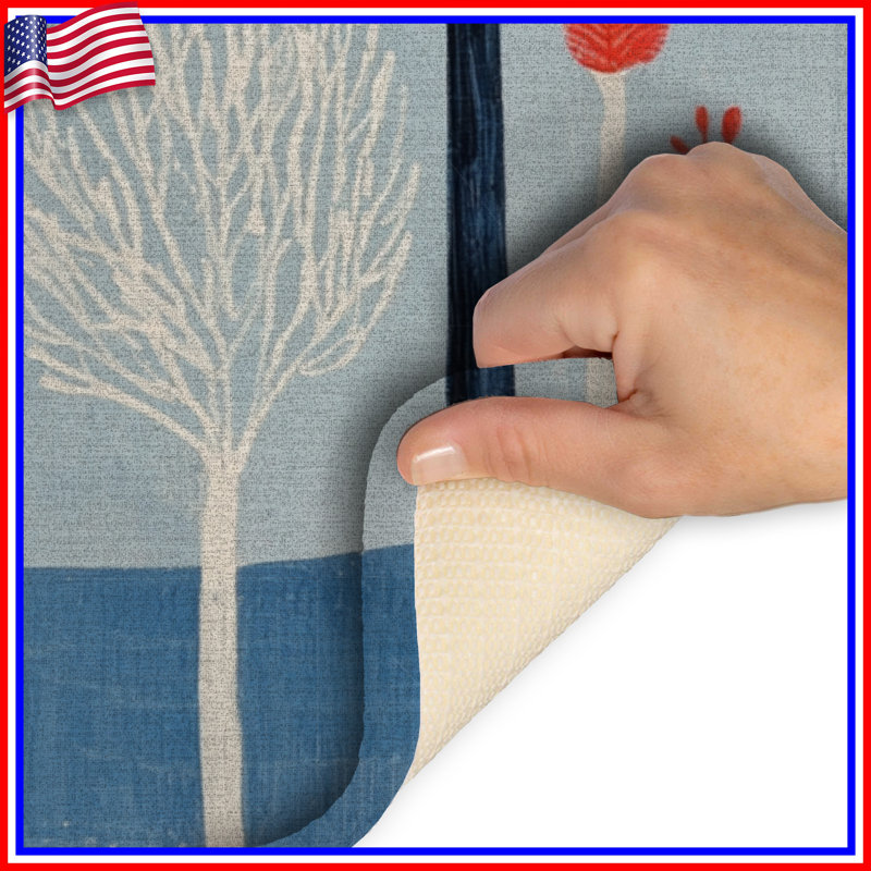Tapis de bain Trees, L 24 po x L 17 po