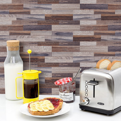 6" x 24" Peel and Stick Vinyl Wall Paneling