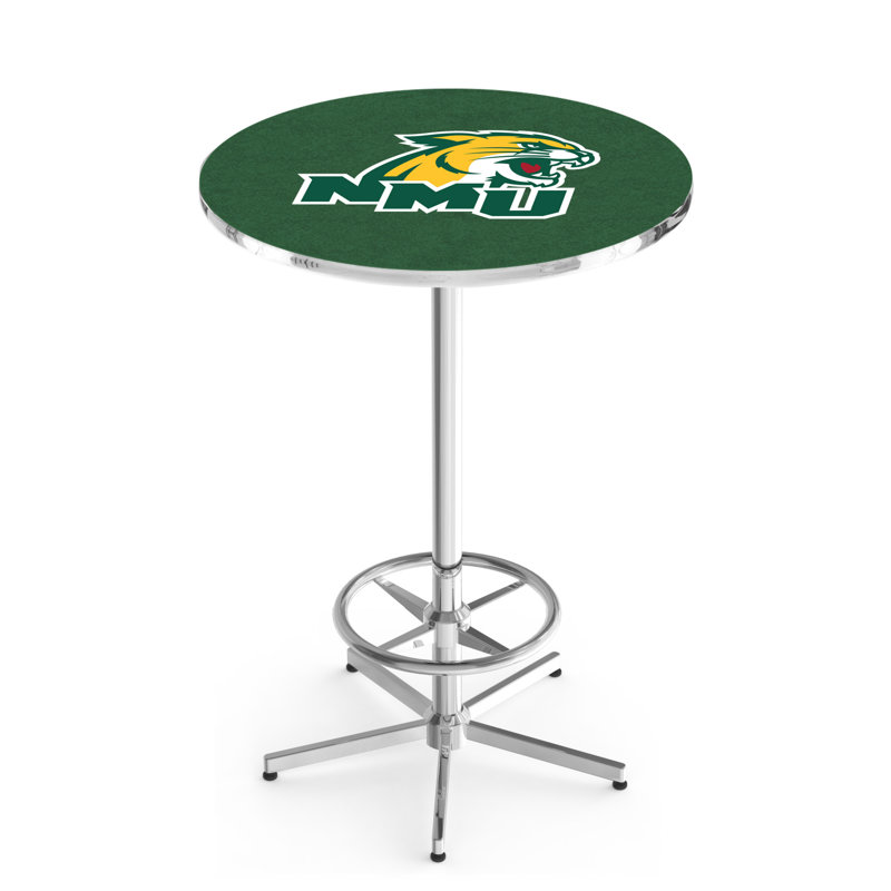 NCAA Round Dining Table, Northern Michigan University