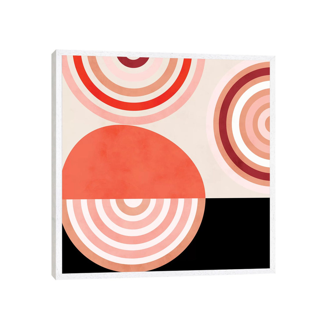 Shapes Modern Mid Century Abstract von Ana Rut Bré - Galerie-verpackte Leinwand Giclée auf Leinwand