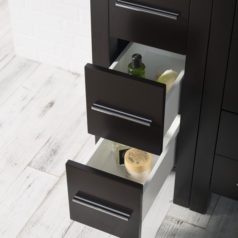 54'' Single Bathroom Vanity with Sink, Espresso