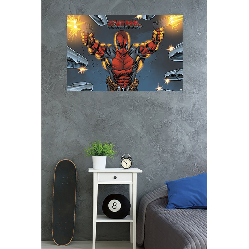 Impression sur papier deadpool-target