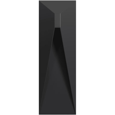 Applique murale d'extérieur noire 5ct