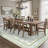 Oriental Geometric Machine Washable Non-Slip Cream Green Indoor Area Rug-918063932-918063930