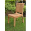 Lagos Outdoor Teak Dining Side Chair