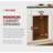 Rev-A-Shelf Pullout Trash Container(s) w/ Soft-close, Gray-101820385-101820387-101820388