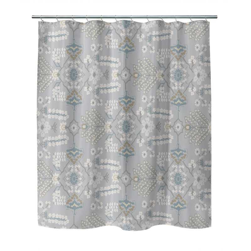 Rideau de douche Zoey, Gris