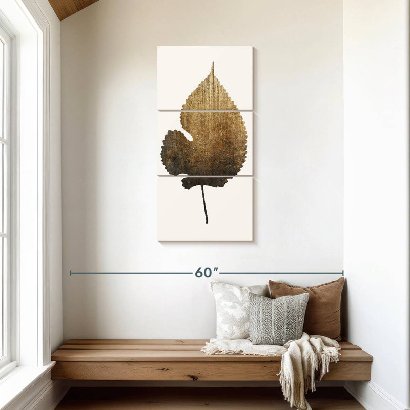 Classic Leaf, 44" H x 21" W