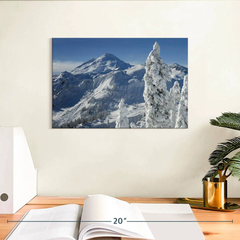 Alvord Snowy Mount Baker, H 8 po x l 12 po