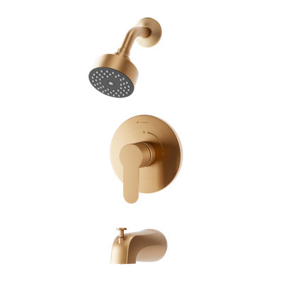 Robinet de baignoire et douche mural Identity