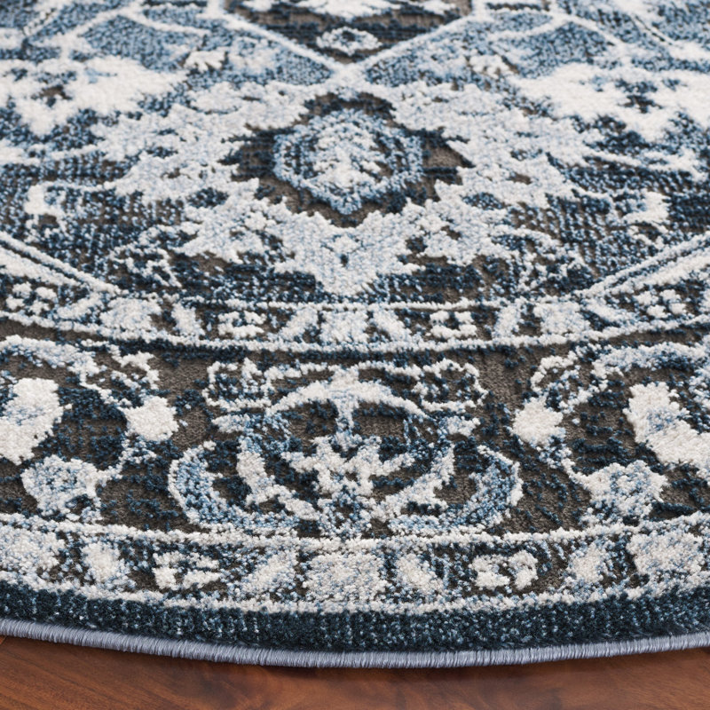 Jareese Performance Oriental Rug, Round 6'7"