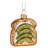 Brunch Ornaments. Set Of 3