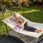 Hamac avec support, coussin amovible, capacité de 264 lb, crème