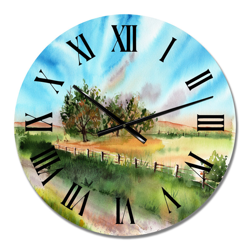 Horloge murale très grande, Moyen
