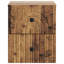 33cm W Manufactured Wood Bedside Table-347351990